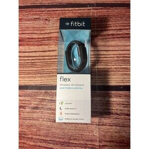 Fitbit Flex FB401BK Wireless Run & Sleep Wristband Activity Tracker NEW